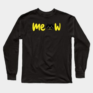 Meow Meow cat Long Sleeve T-Shirt